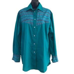 Women’s extra large turquoise southwestern style size XL